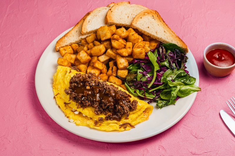EVVIVA PULLED PRIME OMELETTE